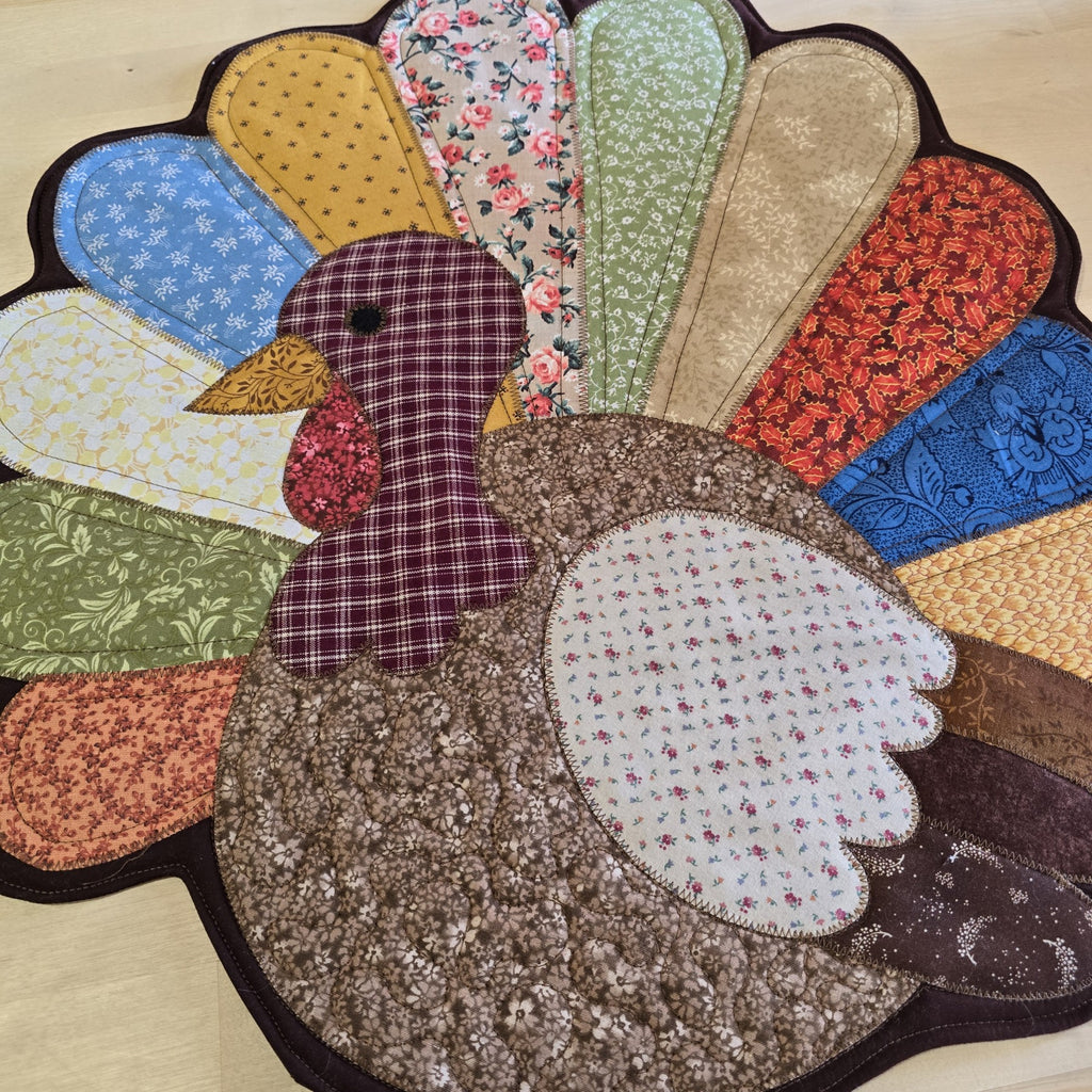 Gobble Till You Wobble ~ Turkey Trivet/Quilt Pattern