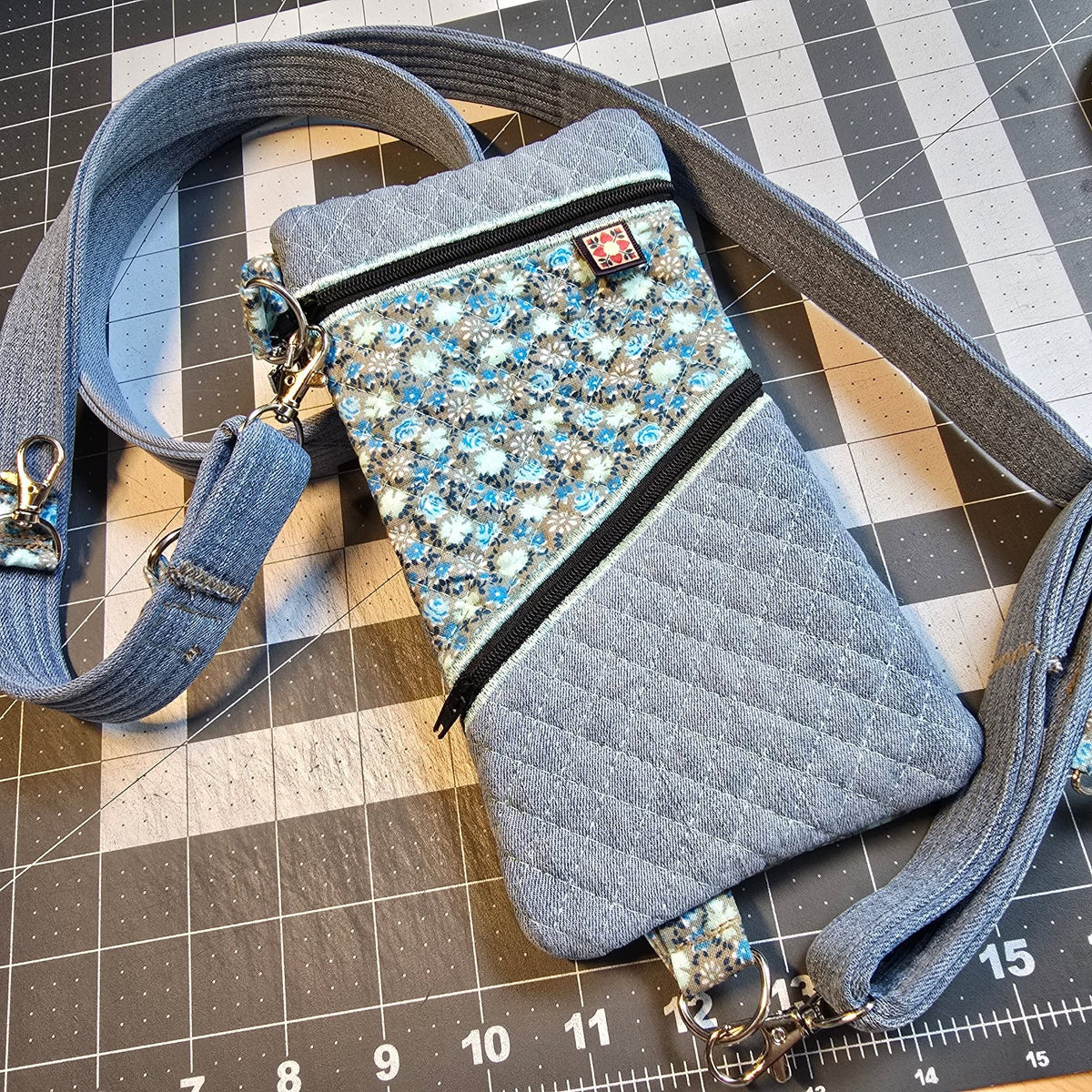 My Nana Crossbody In The Hoop Bag