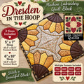 Dresden In-the-Hoop Quilt Block Embroidery Design - ITH Applique Machine Embroidery Pattern