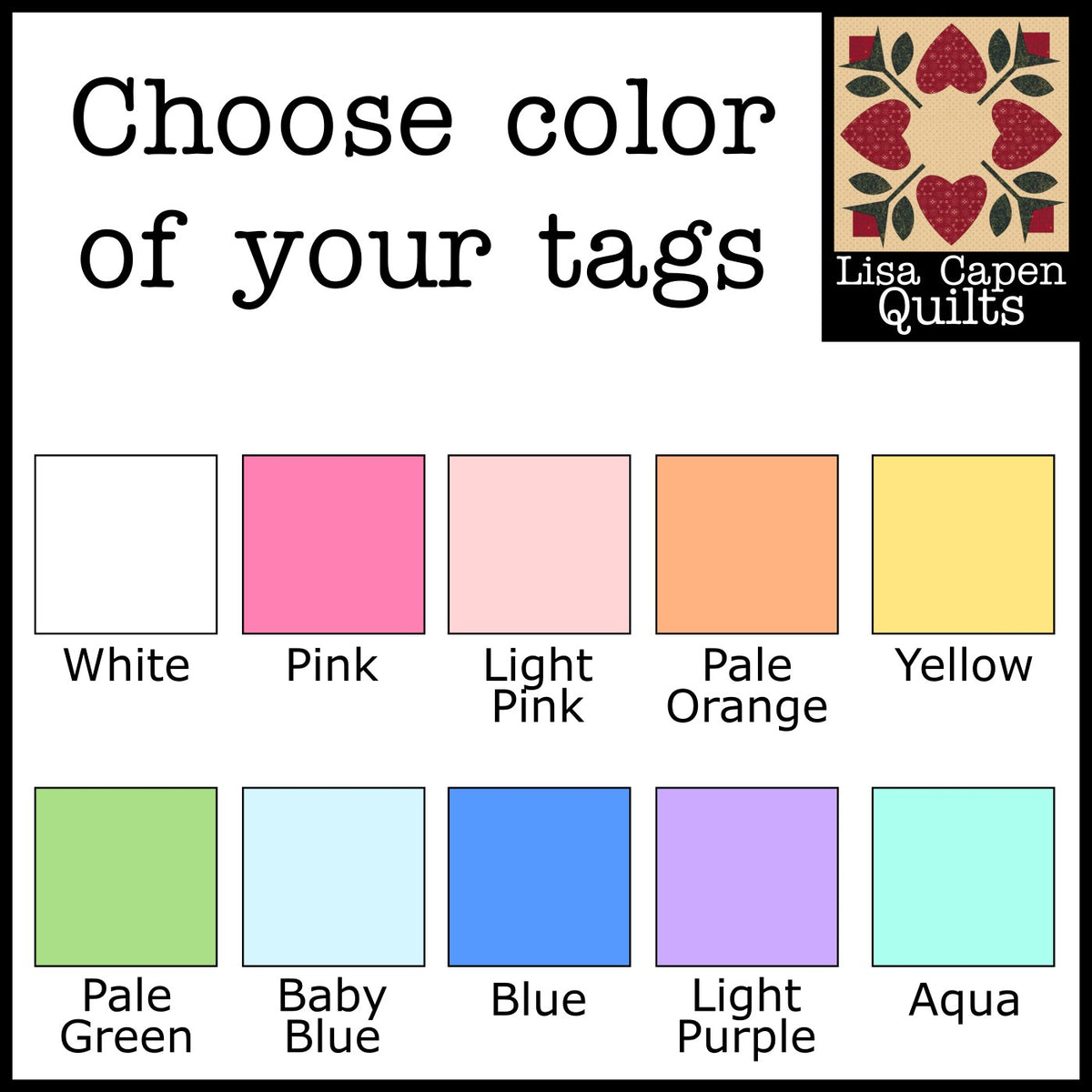 Custom Printed Sew-In Tags/Labels