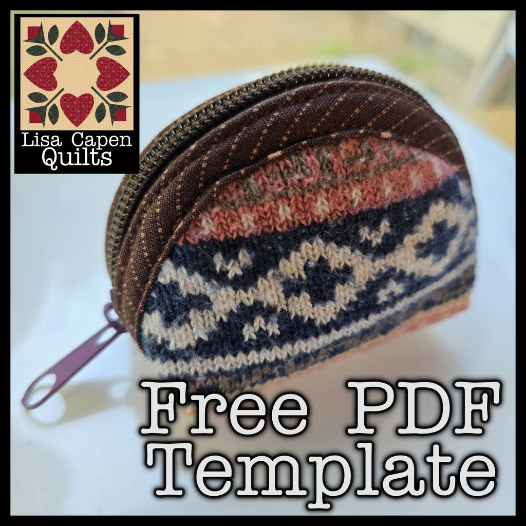 Coin Purse Pattern by Lisa Capen Quilts