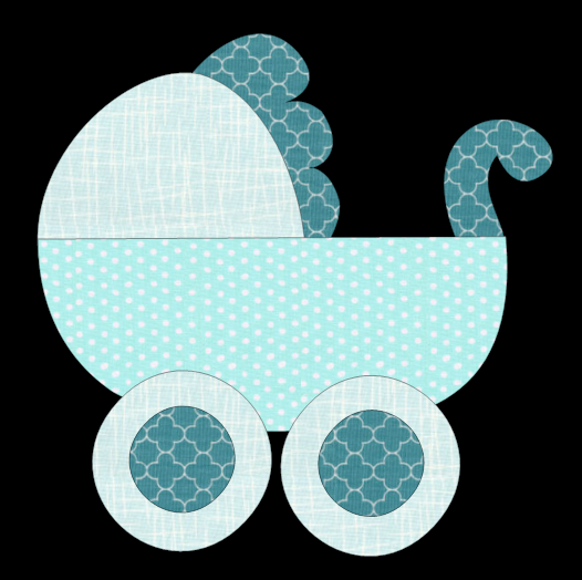 Baby Carriage Applique PDF