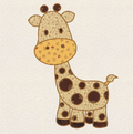 Baby Giraffe Applique