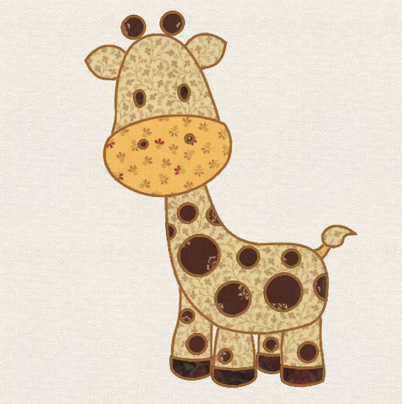 Baby Giraffe Applique