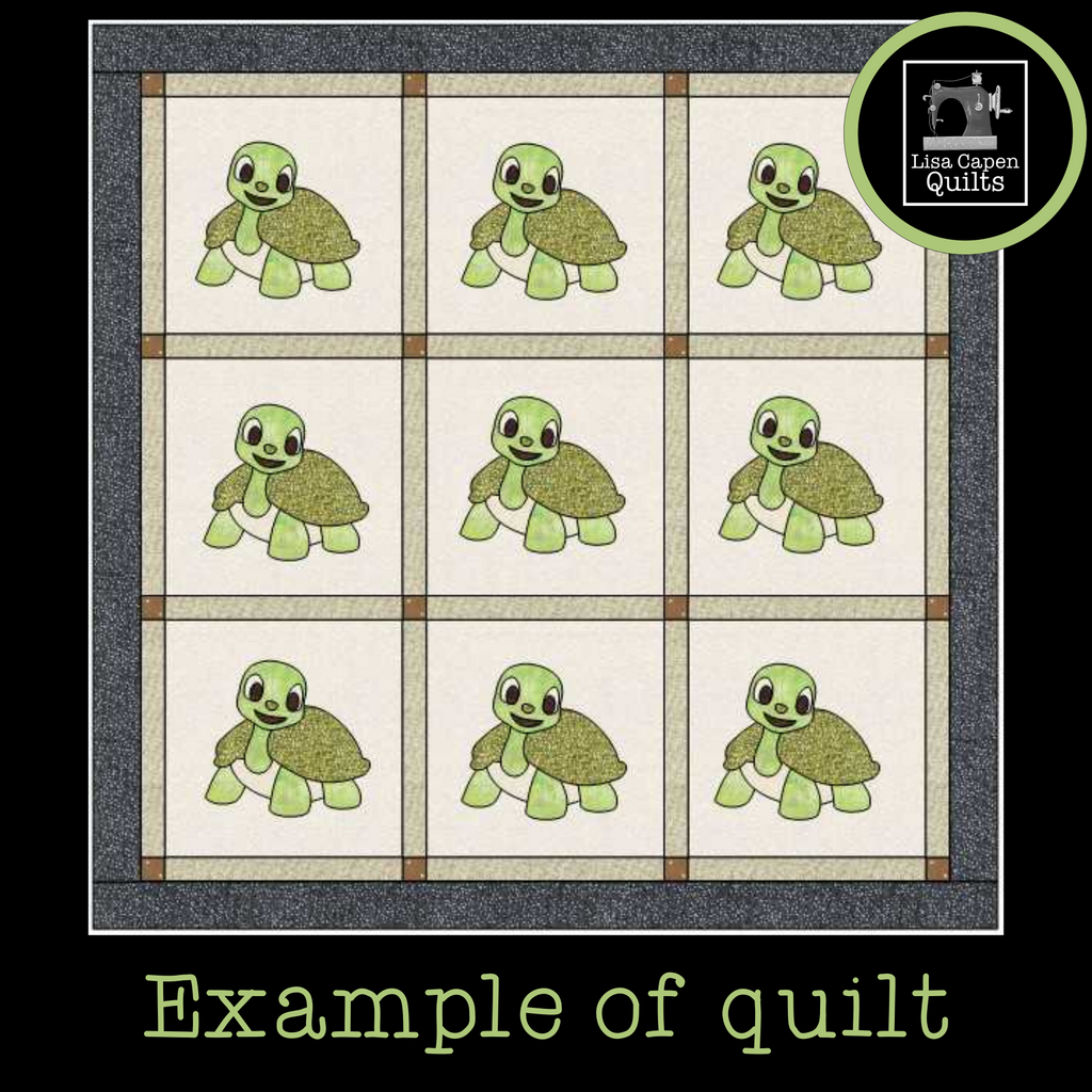 Baby Turtle Applique