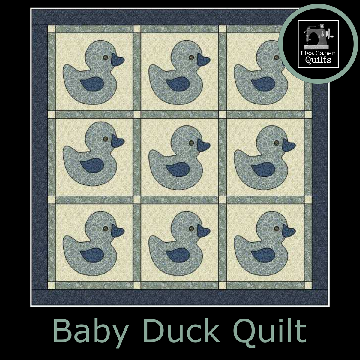 Baby Duck Applique